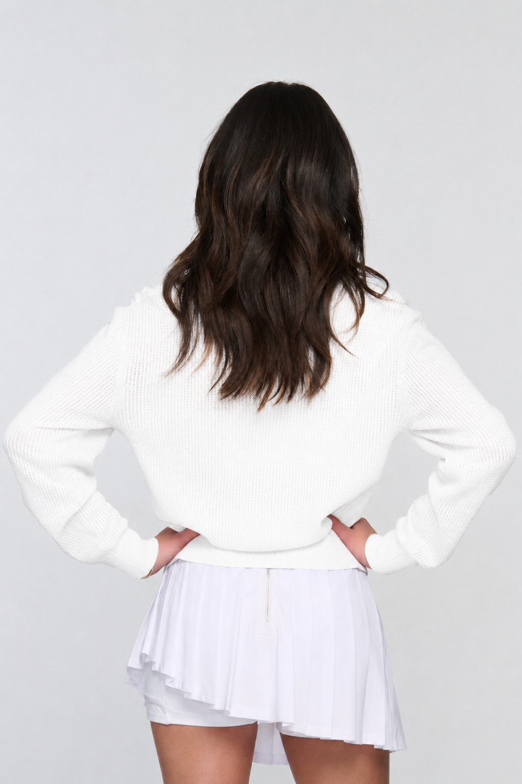 Karla Smash &amp; Zip Sweater | US Open Encore - Limited Americana Collection
