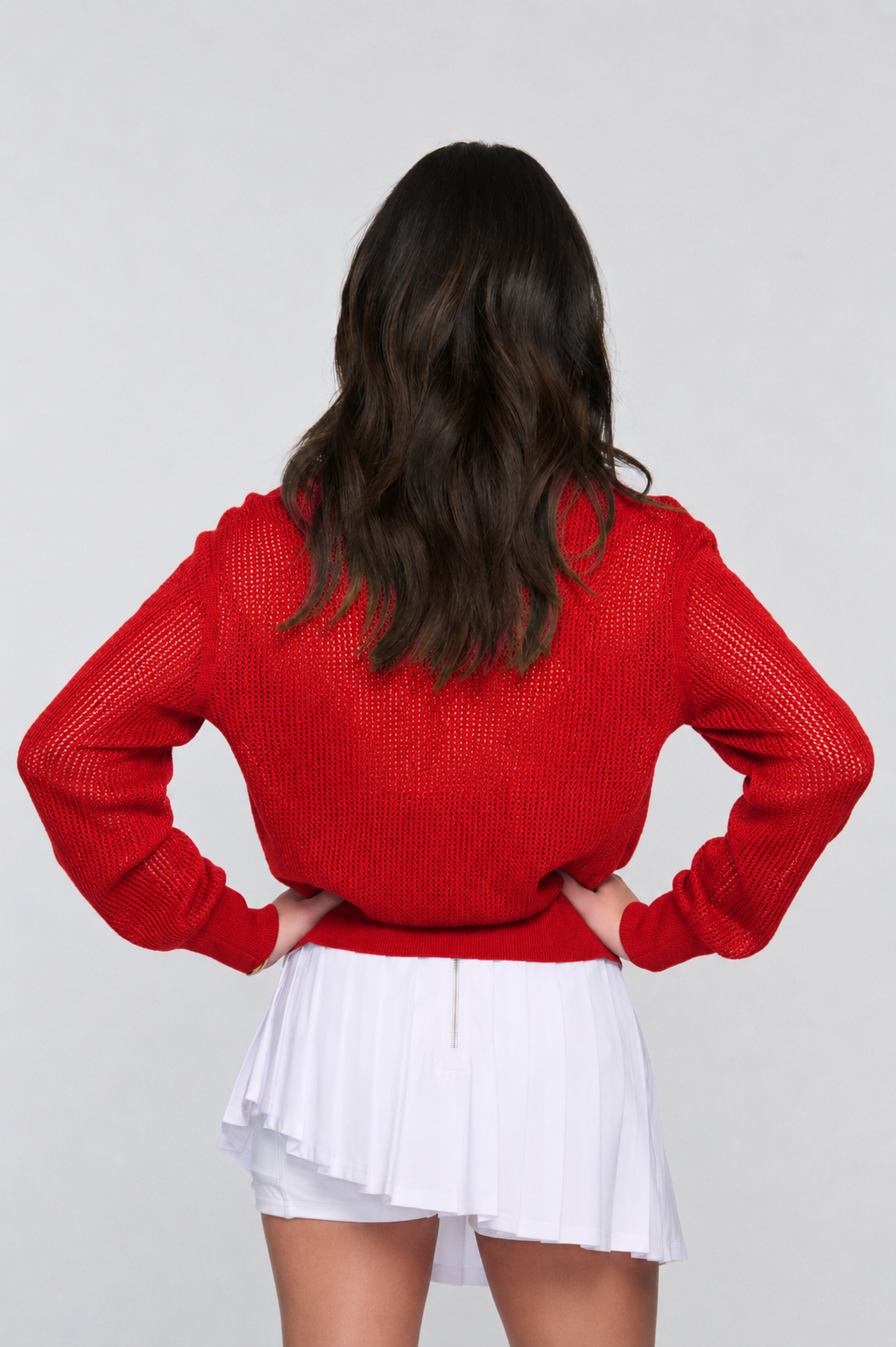 Karla Smash &amp; Zip Sweater | US Open Encore - Limited Americana Collection
