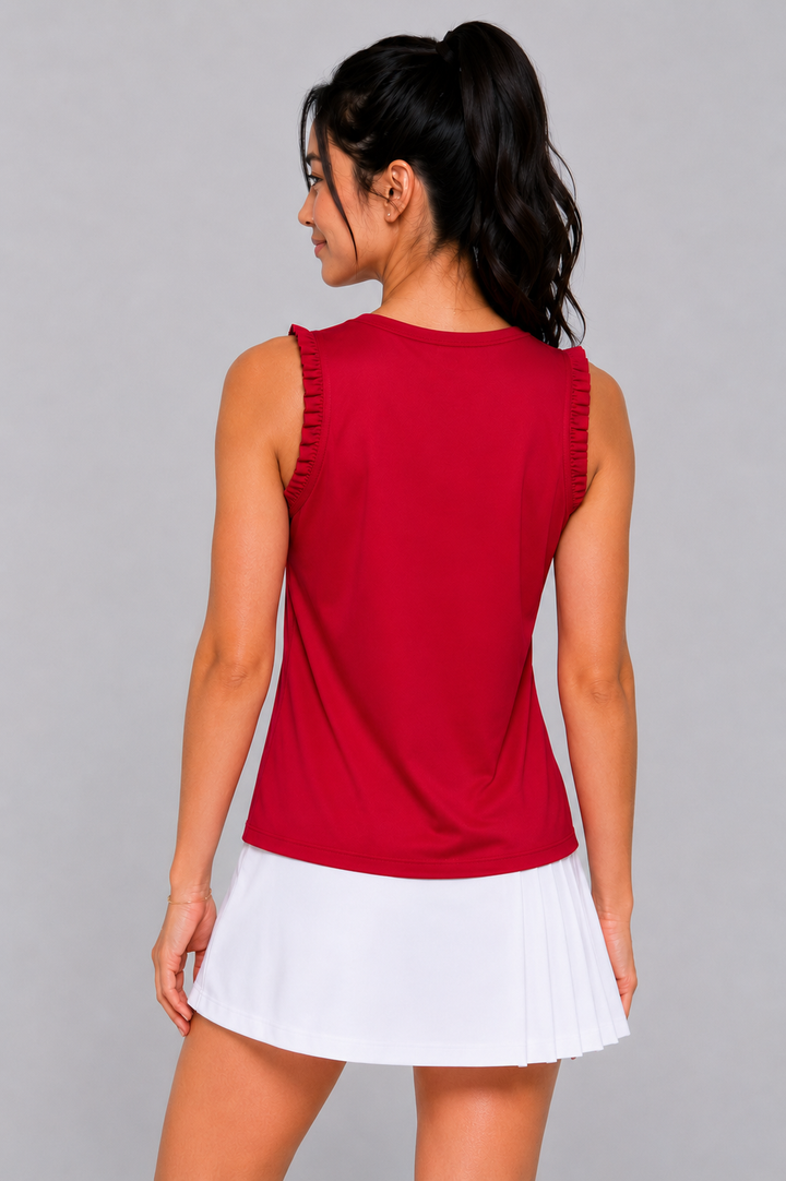 Natalie Ruffle Tank | US OPEN ENCORE - Limited Americana Edition