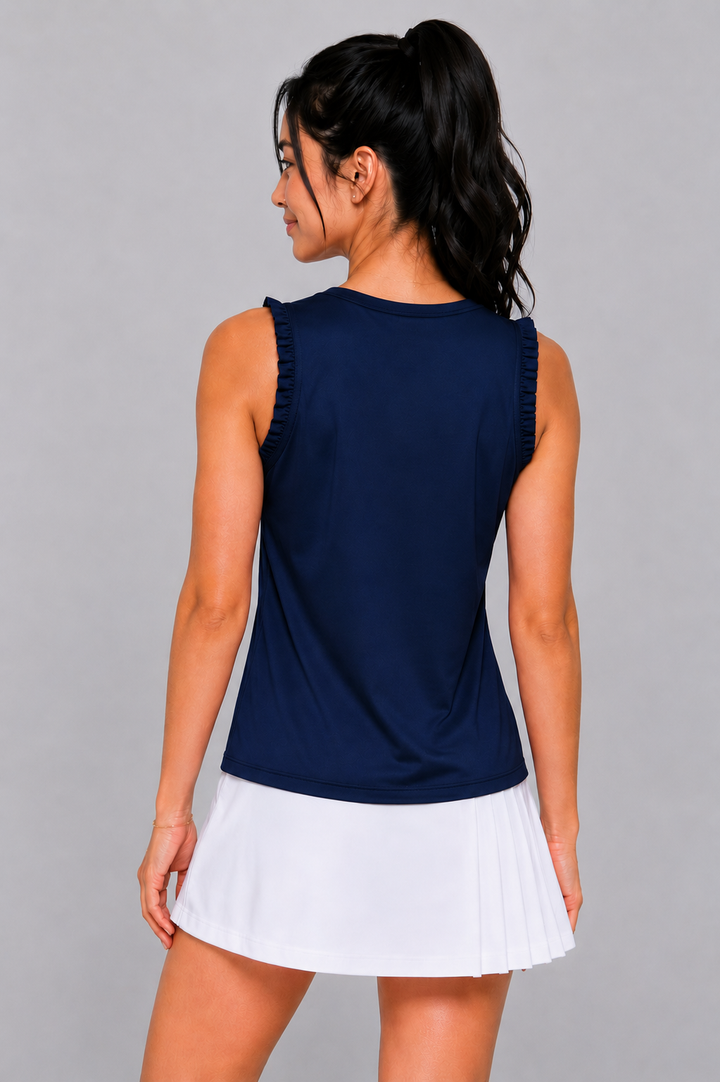 Natalie Ruffle Tank | US OPEN ENCORE - Limited Americana Edition