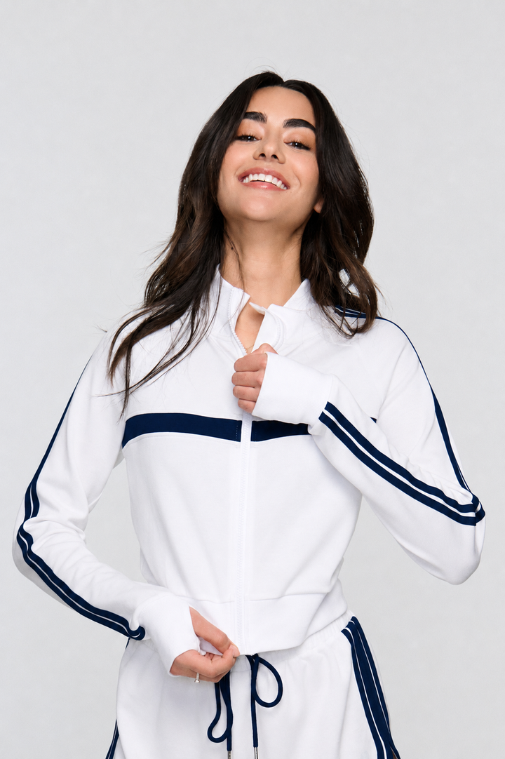 Serena Stripe Jacket | US Open Encore - Limited Americana Edition