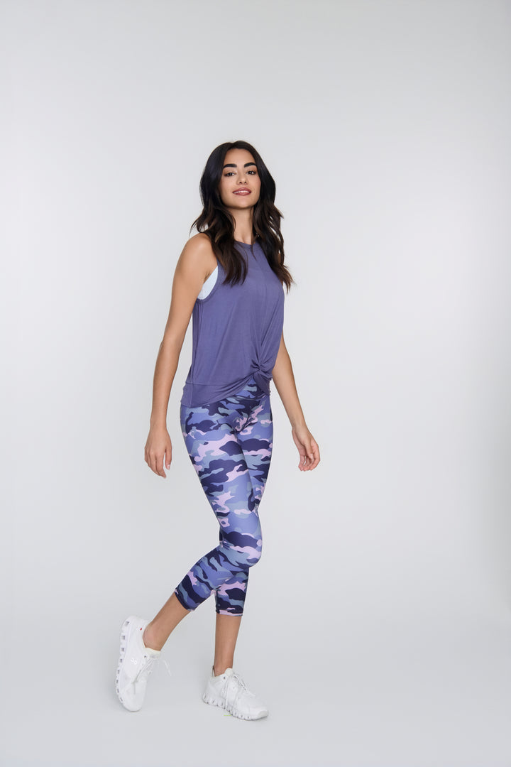 Shay Knot Pickleball Tank Top – Twisted Front Activewear | 2025 Pickleball Fashion