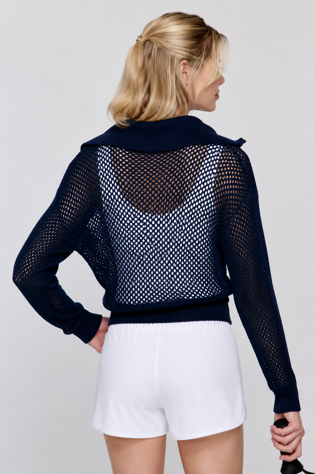Tania Topspin Crochet Sweater