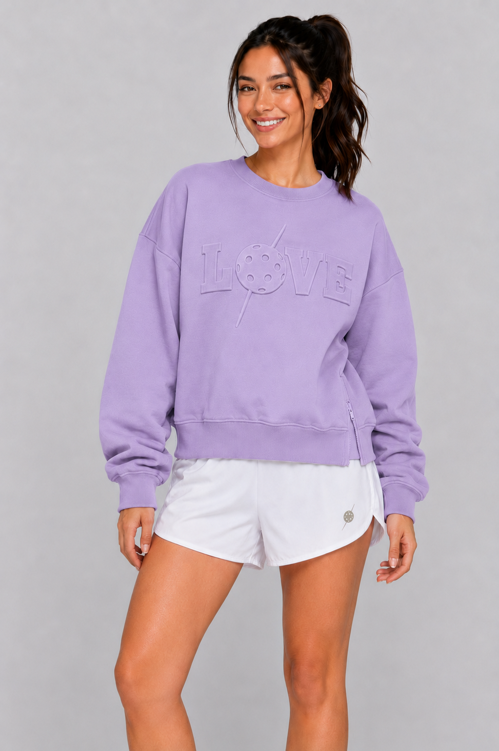 TRICIA Side Zip Sweater | US Open Encore - Limited Americana Edition